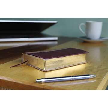 Amplified Holy Bible, Compact, Leathersoft, Tan/Burgundy: Captures the Full Meaning Behind the Original Greek and Hebrew
