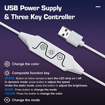 UCINNOVATE RGB Acrylic Keyboard Riser for Ergonomic Typing