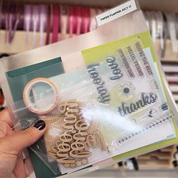 Stamp-n-Storage Storage Pockets for Craft Organization