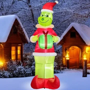 8.5ft Wabolay Inflatable Christmas Green Giant