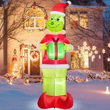 8.5ft Wabolay Inflatable Christmas Green Giant