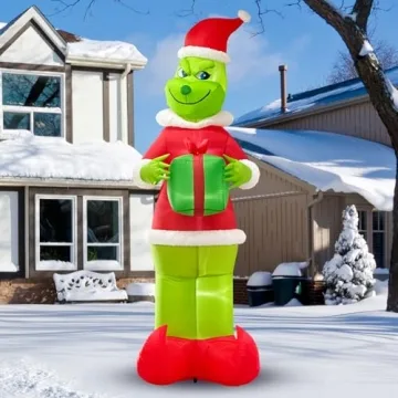 8.5ft Wabolay Inflatable Christmas Green Giant