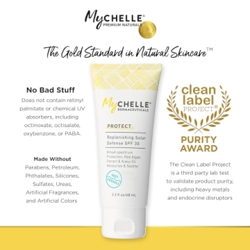 MyCHELLE Solar Defense SPF 30 Sunscreen for All Skin Types