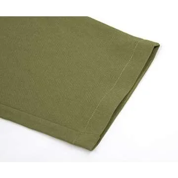 GRACE KARIN Women's Fashion High Waist Pencil Trouser Skinny Pants with Belt Army Green L