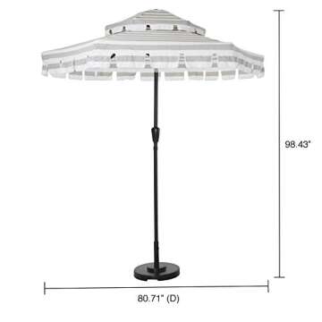 Stylish Novogratz Poolside Connie Umbrella for Summer Fun