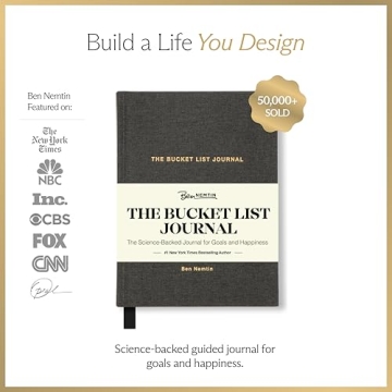 Ben Nemtin Bucket List Journal for Goals & Happiness