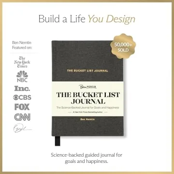 Ben Nemtin Bucket List Journal for Goals & Happiness