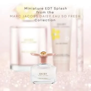 Marc Jacobs Daisy Eau so Fresh Perfume for Women EDT Mini Splash, 0.13 Ounce