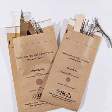 Eco-Friendly Self-Sealing Cleaning Pouches for Tools