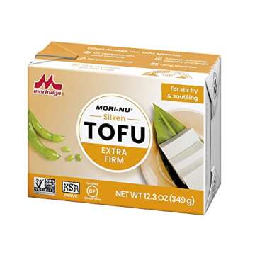 Mori-Nu Silken Tofu Extra Firm, Velvety Smooth and Creamy, Low Fat, Gluten-Free, Dairy-Free, Vegan, ...