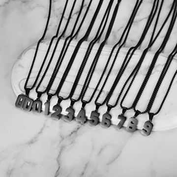 Durable Personalized Number Necklace for Young Athletes