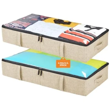 Efficient Under Bed Storage Containers 2 Pack for Ultimate Organization