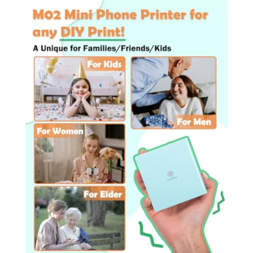 Phomemo Mini Sticker Printer for DIY Projects and Gifts