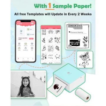 Phomemo Mini Sticker Printer for DIY Projects and Gifts