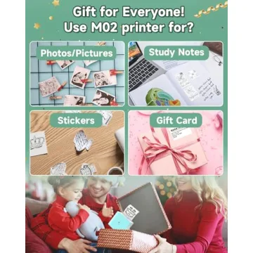 Phomemo Mini Sticker Printer for DIY Projects and Gifts