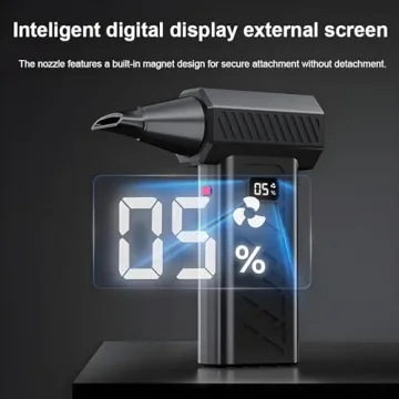 Mini Turbo Snow Blower for All-Year Cleaning and Snow Removal