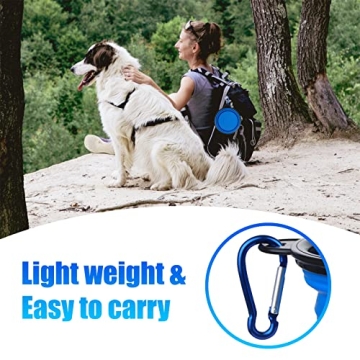 Portable Collapsible Dog Bowls for Travel Hiking Camping