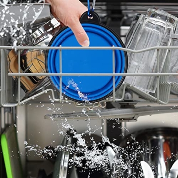 Portable Collapsible Dog Bowls for Travel Hiking Camping