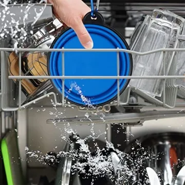 Portable Collapsible Dog Bowls for Travel Hiking Camping