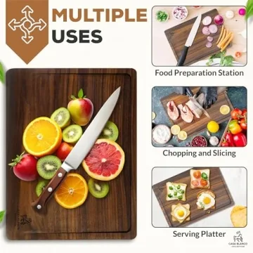 Black Walnut Cutting Board Set for Elegant Kitchens