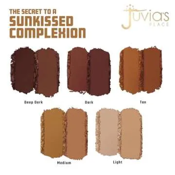 Juvia's Place Bronzed Duo Bronzer for Light Skin Tone