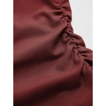 CIDER Women's Asymmetrical Off-the-Shoulder Top