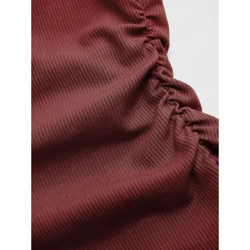 CIDER Women's Asymmetrical Off-the-Shoulder Top