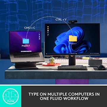 Logitech MX Mechanical Wireless Keyboard for Versatile Typing