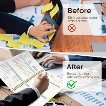 Taja Meeting Notebook for Effective Work Organization