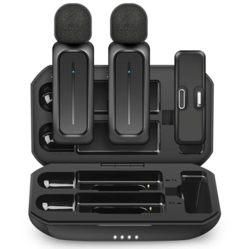 Wireless Lavalier Microphones for iPhone and Android