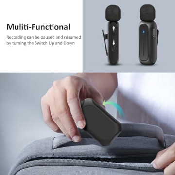 Wireless Lavalier Microphones for iPhone and Android
