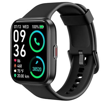 SKG V7 Pro Smart Watch: Alexa, Bluetooth Calls, 60+ Sports Modes & Health Monitoring