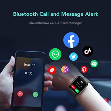 SKG V7 Pro Smart Watch Alexa Bluetooth Calls Health Monitor