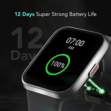 SKG V7 Pro Smart Watch Alexa Bluetooth Calls Health Monitor