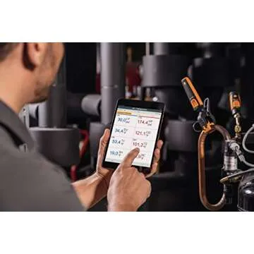 Testo Smart Probe Kit for HVAC/R Gauge Set with Bluetooth