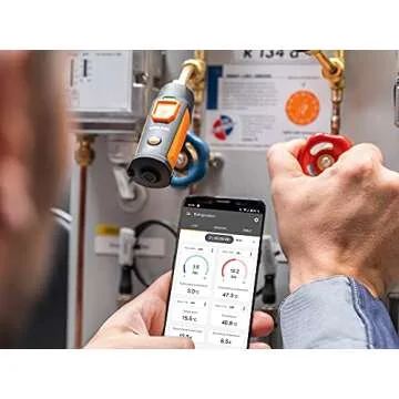 Testo Smart Probe Kit for HVAC/R Gauge Set with Bluetooth