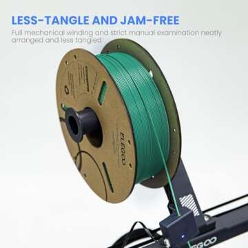 ELEGOO 1.75mm Dark Blue PLA Filament - 1KG Spool