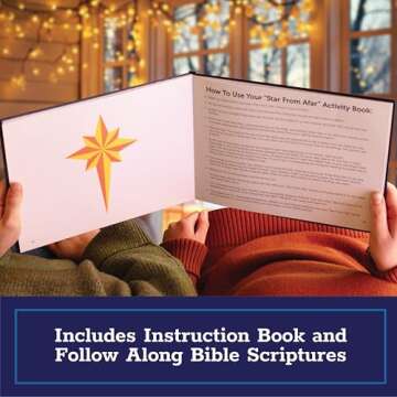 Star From Afar The Christmas Advent Calendar and Playset - 13 Piece Christmas Nativity Playset for Kids - Great Christian or Catholic Gift for Children