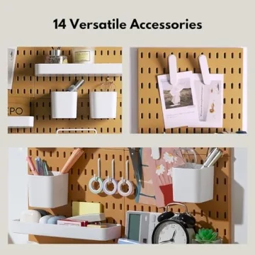 Keepo Modular Pegboard Kit for Stylish Home Organization