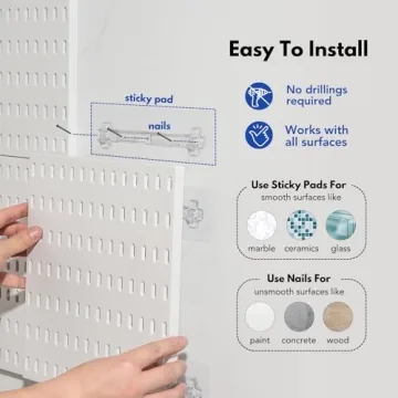 Keepo Modular Pegboard Kit for Stylish Home Organization