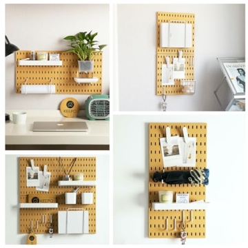 Keepo Modular Pegboard Kit for Stylish Home Organization