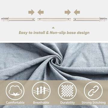 Chihee Hammock Chair Hanging Swing - Portable & Stylish