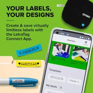 DYMO LetraTAG Connect Label Maker - Bluetooth and Apps