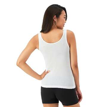 Hanes Women's Soft Ribbed Tank Tops - 3-Pack