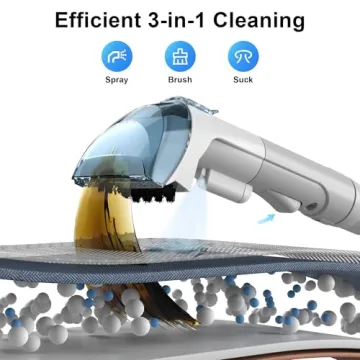 Rivenara Carpet Cleaner Machine Upholstery - 450W Portable Shampooer