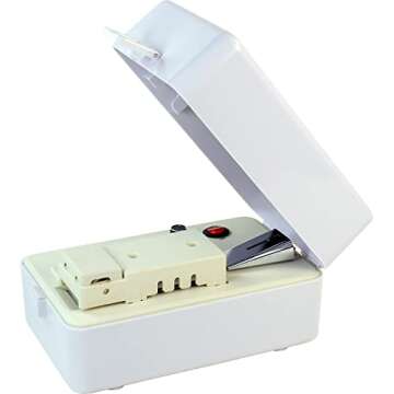 Simplicity 3881925US Sewing and Quilting Bias Tape Maker Tool with 6 Different-Sized Tips, Multicolo...