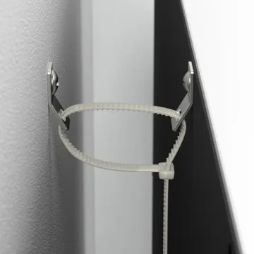 Bush Furniture Universal Tall 5 Shelf Bookcase White