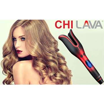 Chi Lava 1" Volcanic Lava Ceramic Pro Spin N Curl