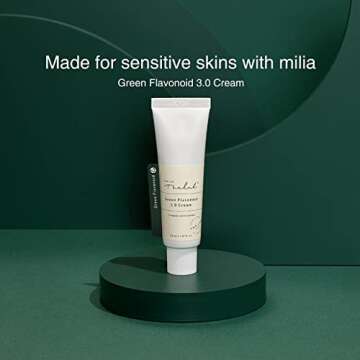 Lightweight Trouble Care Daily Moisturizer Watery Soothing Cream Centella Asiatica CICA Green Flavon...