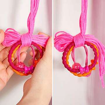 Basumee Unicorn Hair Bow Holder for Kids Room Decor